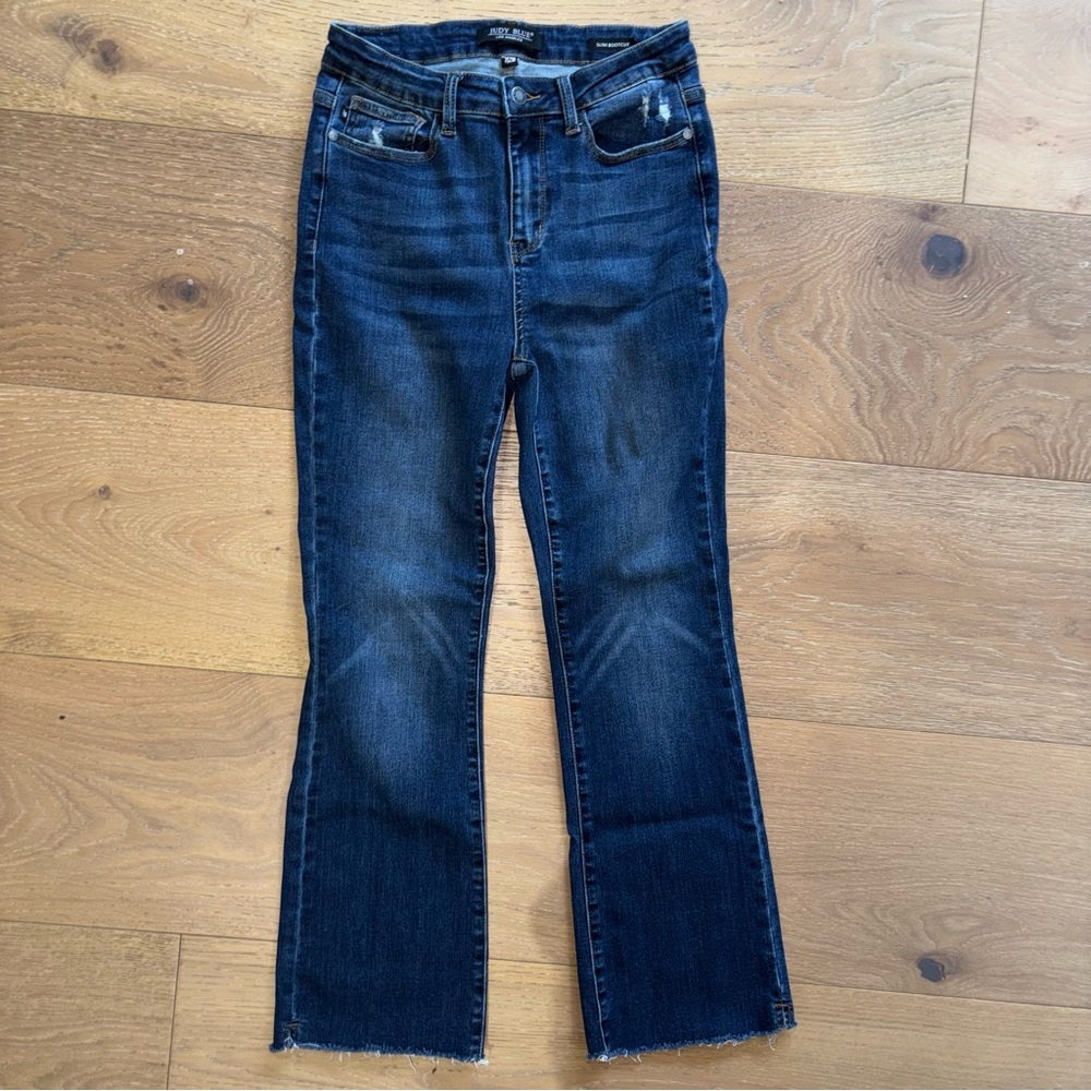 Judy Blue Deep Blue Flare Jeans